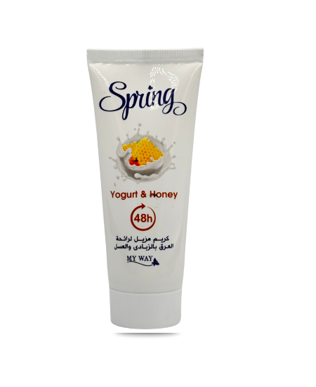 كريم مزيل لرائحة العرق سبرينغ من ماي واي – روائح متعددة تدوم 48 ساعة - Spring Deodorant