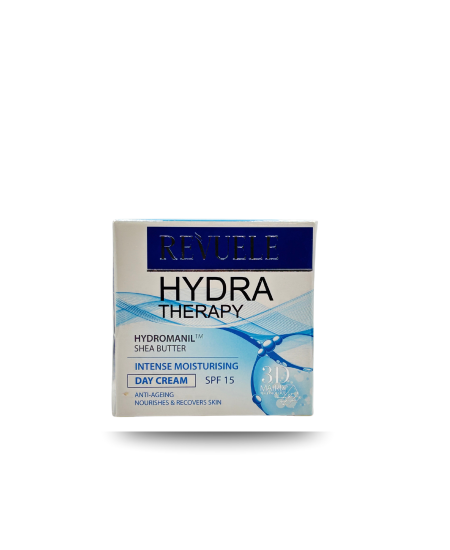 ريفيول هيدرا ثيرابي كريم ترطيب نهاري مكثف بمعامل حماية 15 - Revuele Hydra Therapy Intense Moisturising Day Cream SPF 15