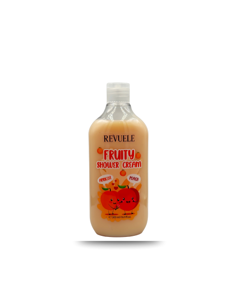 كريم الاستحمام بالمشمش والخوخ من ريفيول – Revuele Fruity Shower Cream Apricot & Peach