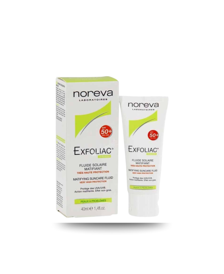 واقي الشمس نوريفا إكسبولياك - Noreva Exfoliac SPF 50+ Mattifying Suncare Fluid