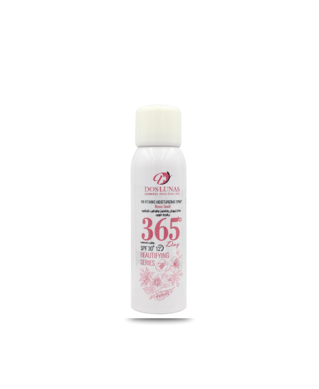 بخاخ ترطيب وتفتيح البشرة برائحة الورد دوس لوناس – Dos Lunas Whitening Moisturizing Spray 365 Day