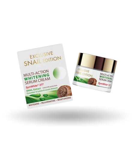 كريم الحلزون لتفتيح البشرة وترطيبها – Exclusive Snail Edition Multi-Action Whitening Serum Cream